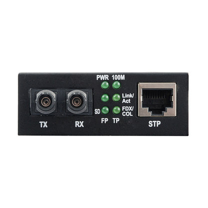 Media Konverter RJ45-STP/ST, 1310nm/2km, Fast Ethernet