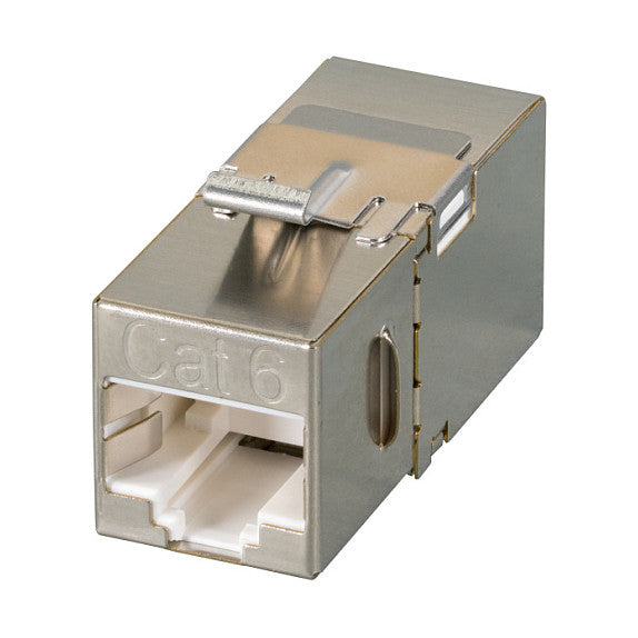Keystone Einbauadapter RJ45 STP, Cat.6A, 90° Anschluß