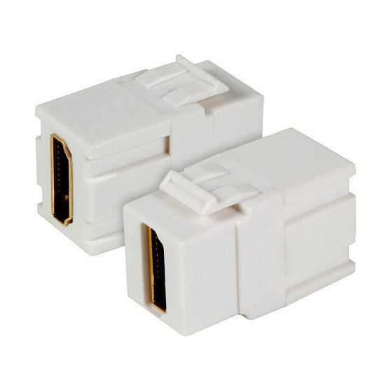 EFB Keystone Einbauadapter HDMI A - A, weiß