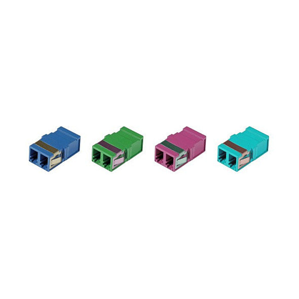 EFB Kupplung LC Duplex OS2 blau flanschlos