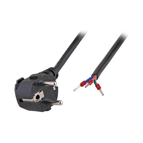 EFB Netzleitung Schutzkontakt 90 - Open End AE 3 m, 3 x 1,00 mm