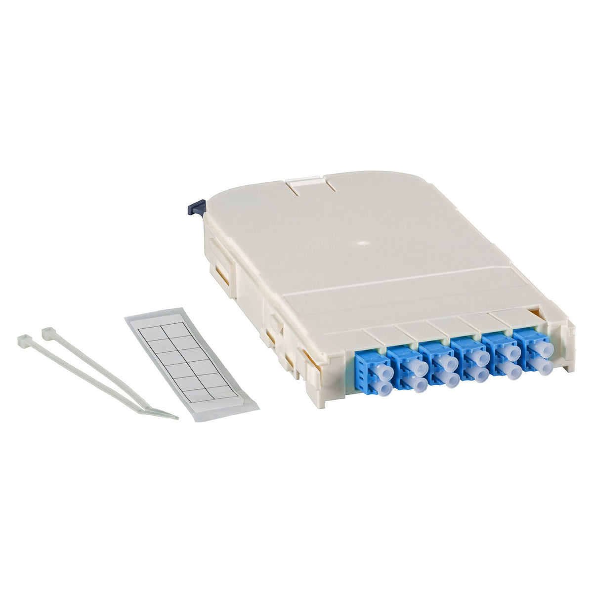 EFB FTTH Moduleinschub fr FTTH-BGT,12 Port LC mit OS2 Keramik Kupplungen