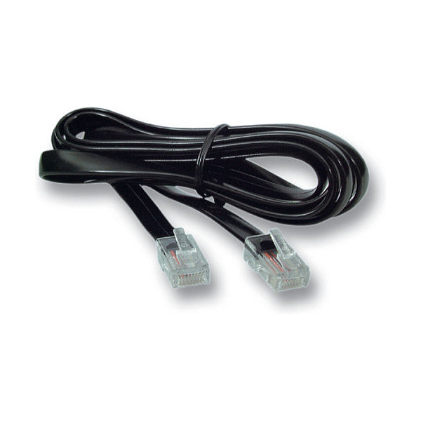 EFB Modularkabel RJ12 (6/6) - RJ45 (8/8), schwarz, 15 m