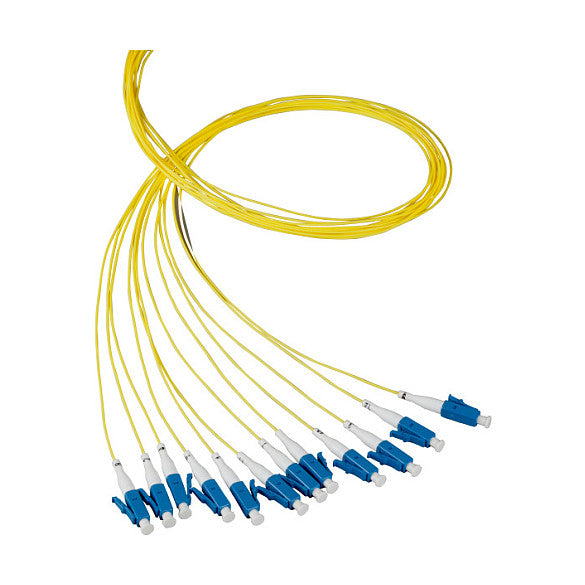 EFB Faserpigtail LC/APC OS2 G652D Gelb 2m - 1 Stck
