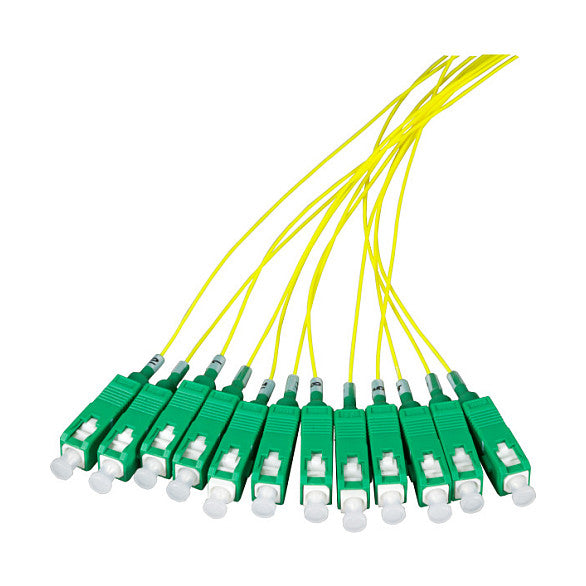 EFB Faserpigtail SC/APC OS2 G652D Gelb 2m - 1 Stck