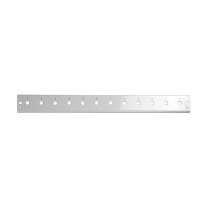 EFB Frontblende 24 x ST/FC (D-hole), grau
