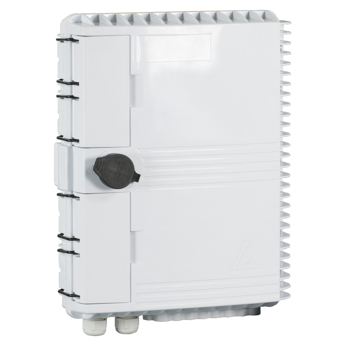 FTTH-BOX-OUT-1 FTTH IP65 Anschlussbox für 16 Fasern 16 Kupplungen u.Faserübe