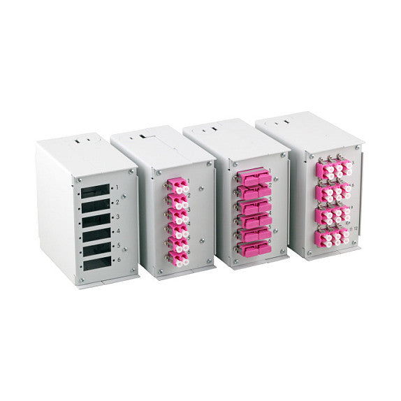 EFB Hutschienenbox Frontblende leer fr 12x ST-Simplex