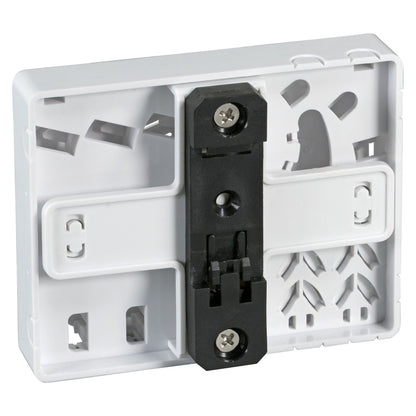 EFB FTTH Indoor Hutschienenbox fr 4Fasern, 4Kupplungen und Faserberlngenaufnahme