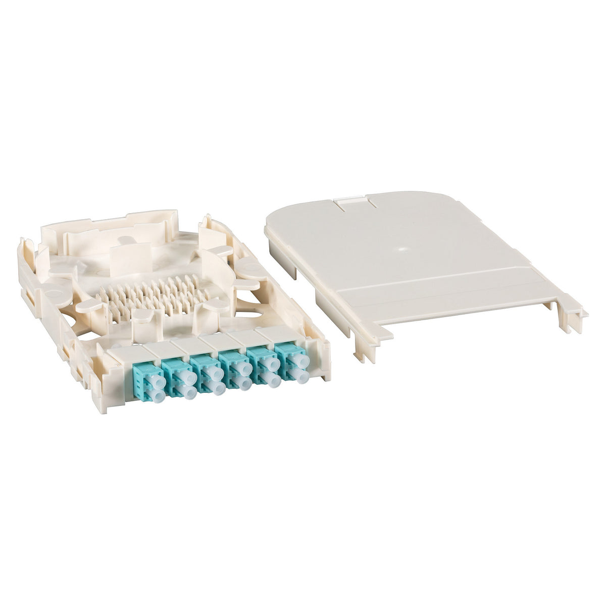 EFB FTTH Moduleinschub fr FTTH-BGT,12 Port LC mit OM4 Keramik Kupplungen