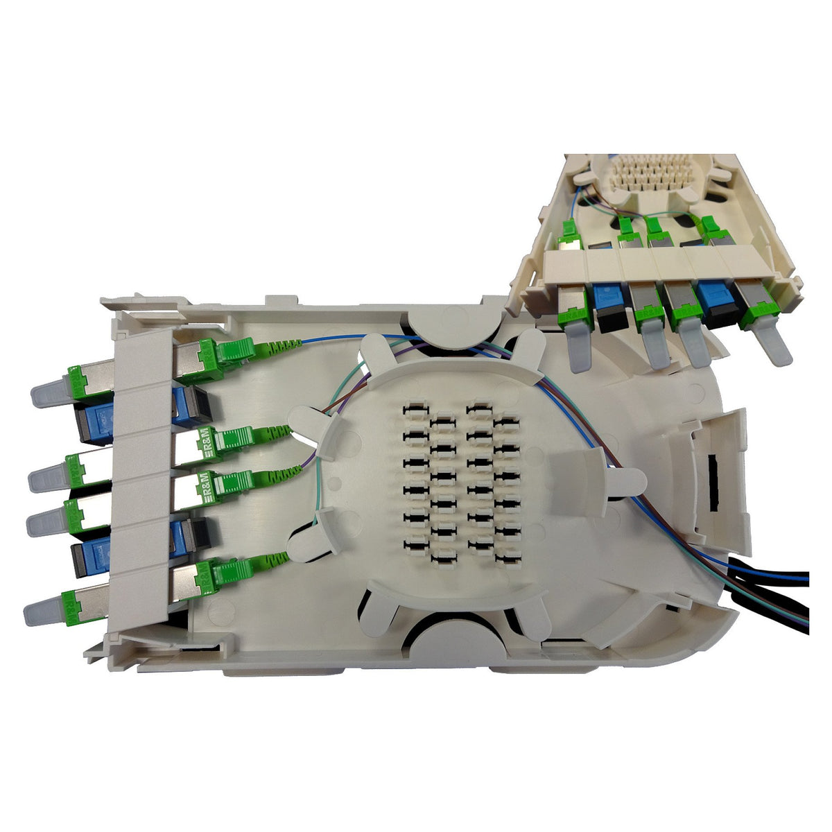 EFB FTTH Moduleinschub fr FTTH-BGT,12 Port LC mit OM4 Keramik Kupplungen