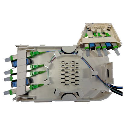 EFB FTTH Moduleinschub fr FTTH-BGT,12 Port LC mit OM4 Keramik Kupplungen