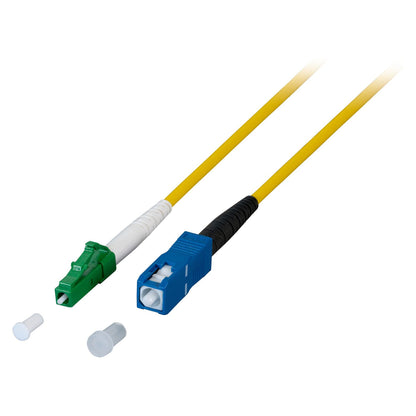 EFB Simplex Patchkabel LC/APC-SC OS2 G657A2 1m LSZH 3mm gelb
