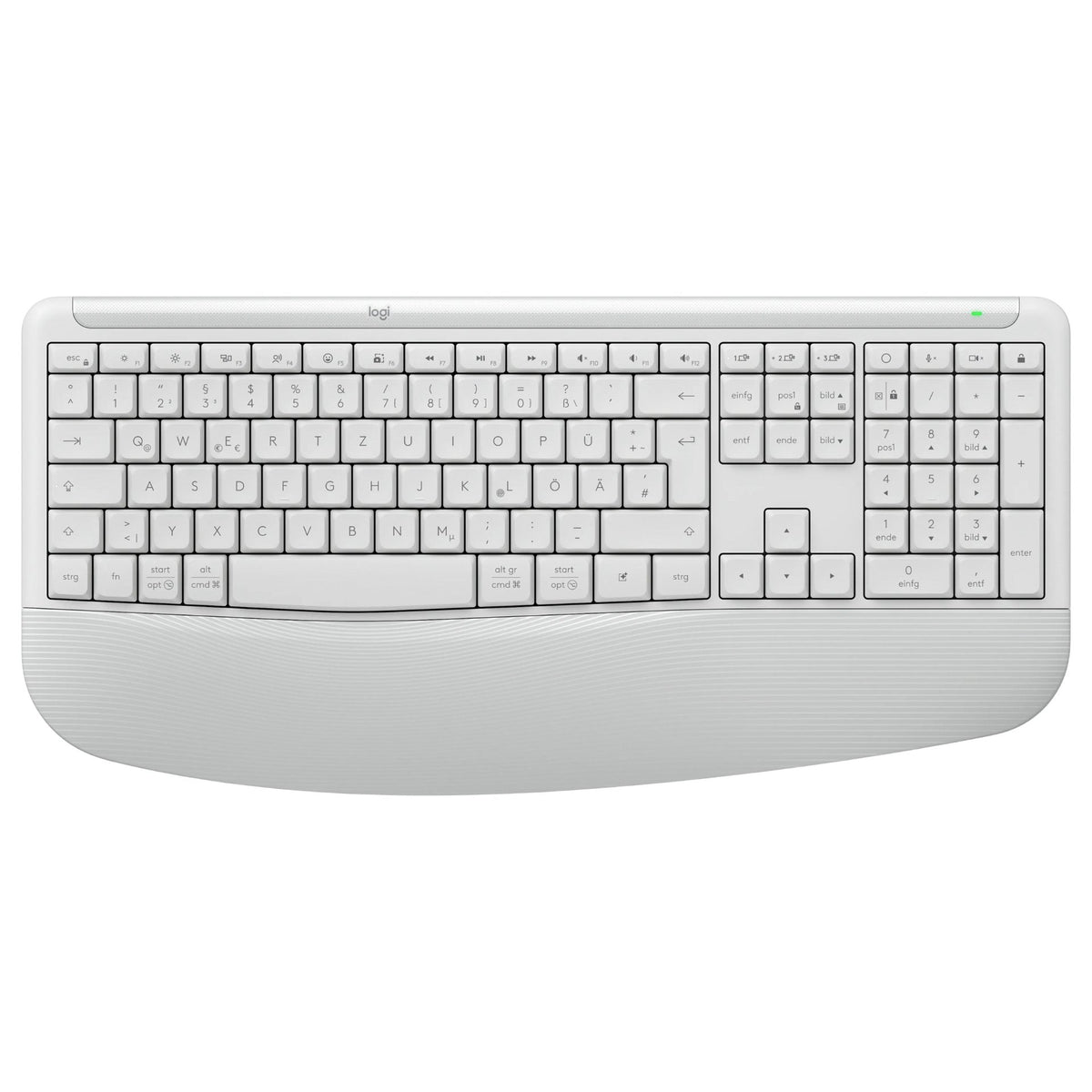 Logitech Signature Comfort Plus MK880 OFF-WHITE QWERTZ