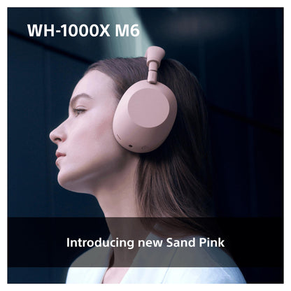 SONY WH-1000XM6 Over-Ear rosa Hi-Res BT-Kopfhrer