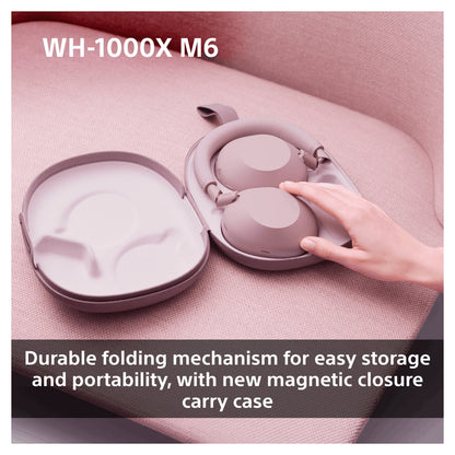 SONY WH-1000XM6 Over-Ear rosa Hi-Res BT-Kopfhrer