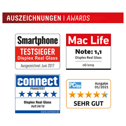 DISPLEX Real Glasschutzfolie für iPhone 16 Pro Max