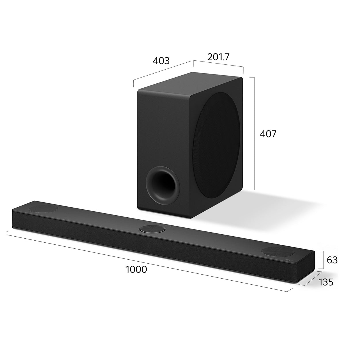 LG Soundbar 3 1 3 LG1 LG 1 S80TY (S80TY.DEUSLLK)