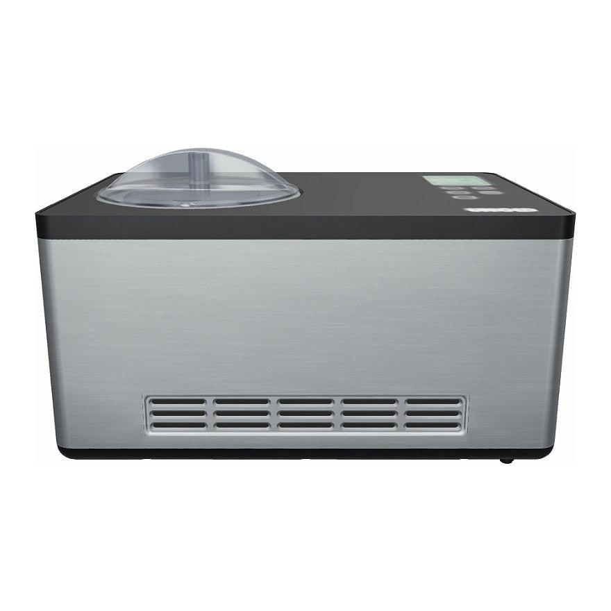 Eismaschine Gusto (edelstahl/schwarz, fr 2.000ml Eiscreme, 180 Watt Kompressor)