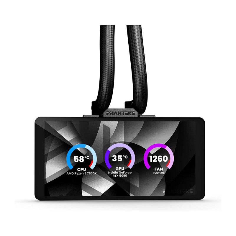 K PHANTEKS Glacier One 360M25 LCD schwarz | AiO-Wasserkühlung