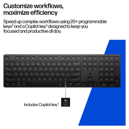 HP Multi-Device Dual-Mode Keyboard 495K