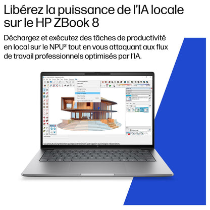 HP ZBook 8 G2a AMD Ryzen AI 7 PRO 450/32GB/512SSD/W11 Pro 1J Gar (DE)