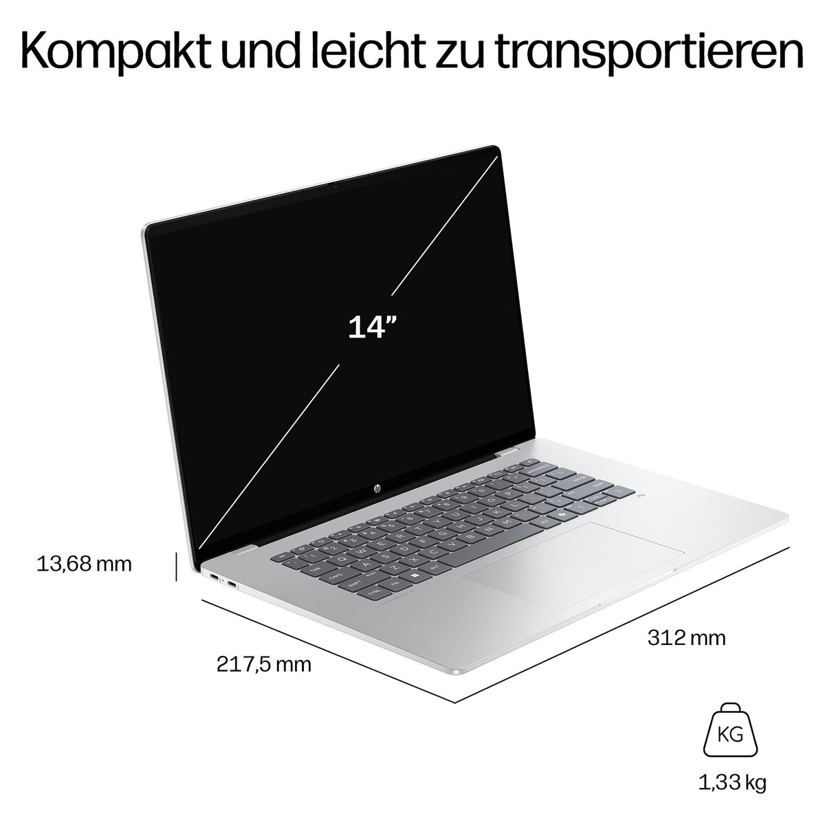HP OmniBook 5 14-hm0171ng RYZ AI 7 445/16GB/512SSD/W11 Home