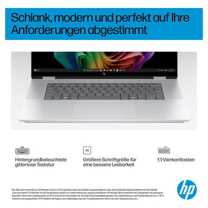 HP OmniBook X Flip 16-as0170ng CU7 256V/16GB/512SSD/W11 Home Touch