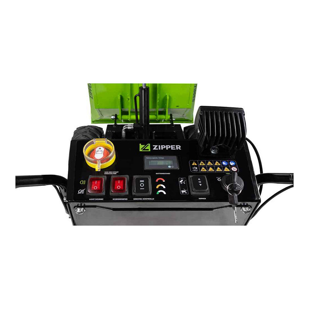 Zipper ZI-ED500 Elektro-Rad-Dumper