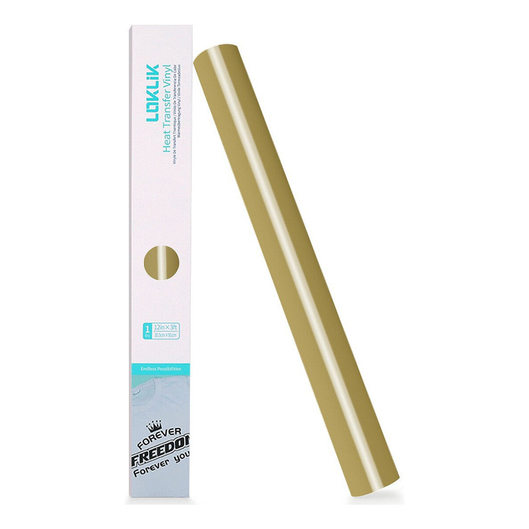 LOKLiK Plotterfolie Basic - Golden - 30,5 x 180 cm