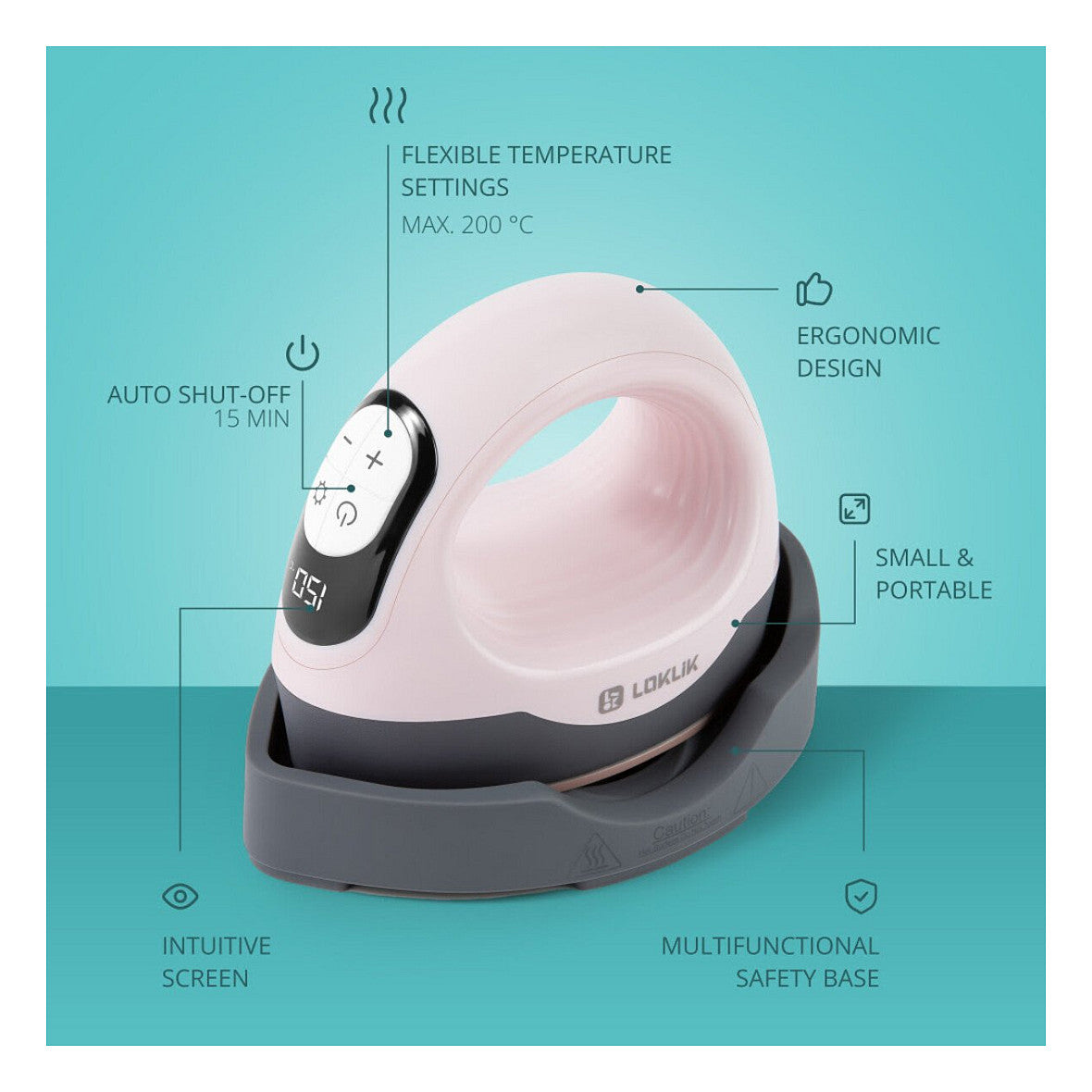 LOKLiK ImPress™ Mini 3 - Pastellrosa