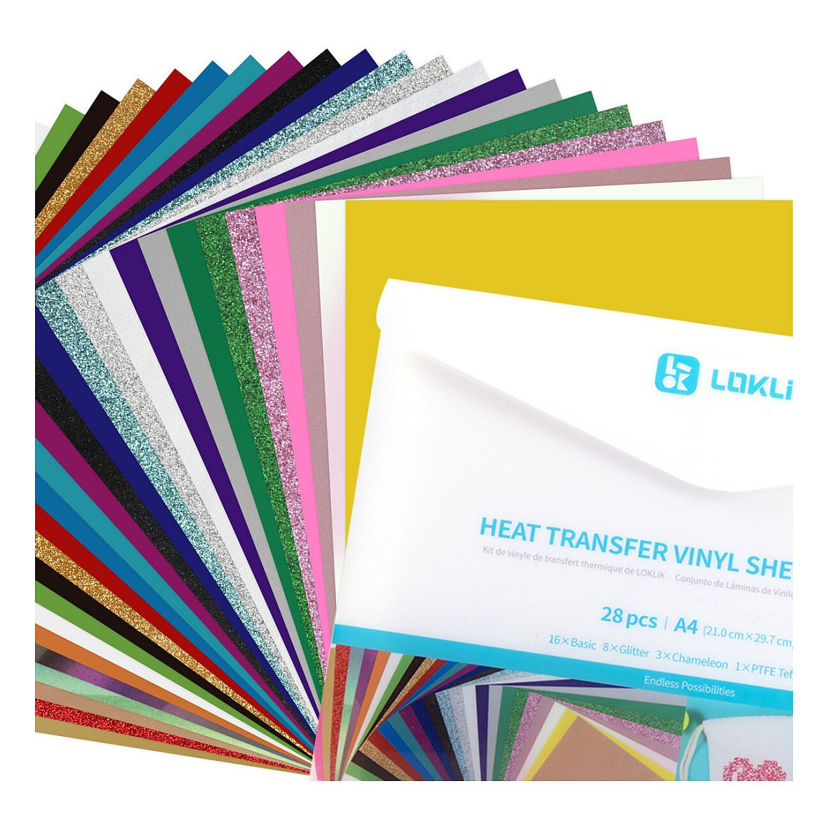 LOKLiK Plotterfolie Materialbündel (A4)