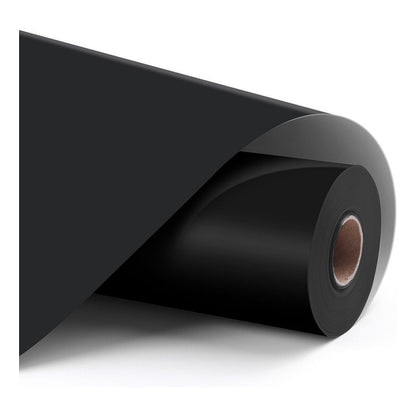 LOKLiK Permanent Klebefolie Vinyl Matt - Schwarz - 30,5 x 180 cm