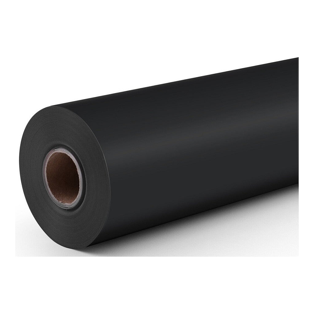 LOKLiK Permanent Klebefolie Vinyl Matt - Schwarz - 30,5 x 180 cm