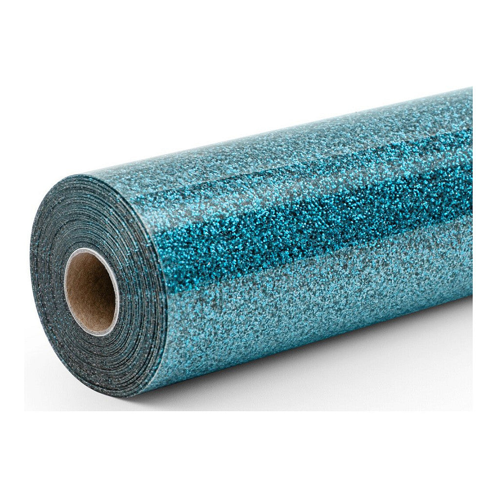 LOKLiK Plotterfolie Glitzer - Hellblau - 30,5 x 90 cm