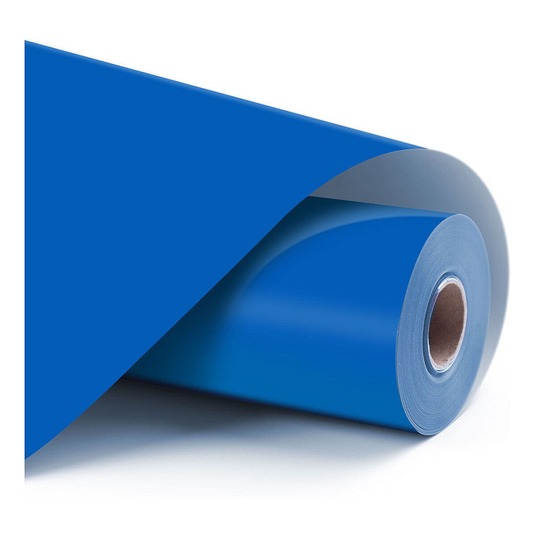 LOKLiK Permanent haftende Vinylfolie - Blau - 30,5 x 180 cm