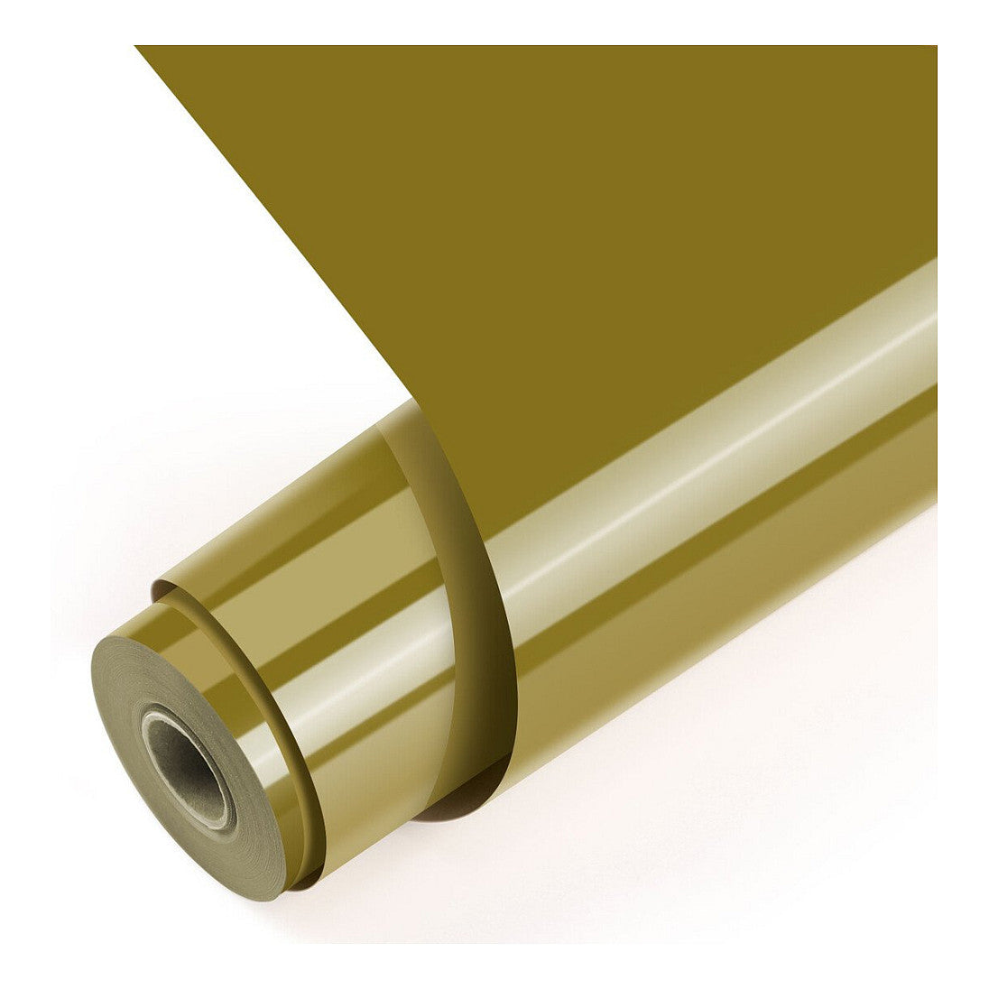 LOKLiK Permanent Klebefolie Vinyl Glänzend - Gold - 30,5 x 180 cm