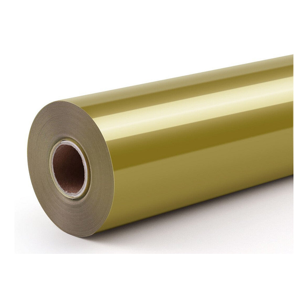 LOKLiK Permanent Klebefolie Vinyl Glänzend - Gold - 30,5 x 180 cm