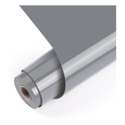 LOKLiK Permanent haftende Vinylfolie Glänzend - Silber - 30,5 x 180 cm