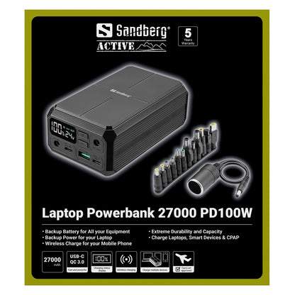421-13 SANDBERG Powerbank 27.000 mA