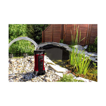 Schmutzwasserpumpe GE-DP 6935 A ECO, Tauch- / Druckpumpe (rot/schwarz, 690 Watt)