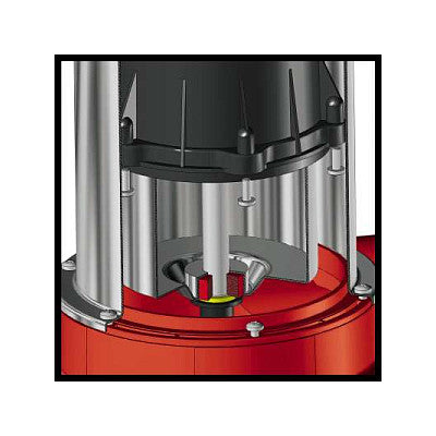 Schmutzwasserpumpe GE-DP 6935 A ECO, Tauch- / Druckpumpe (rot/schwarz, 690 Watt)
