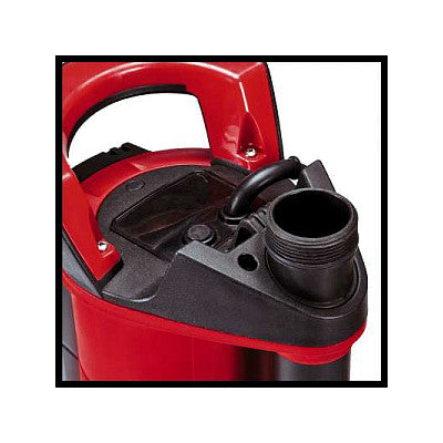 Schmutzwasserpumpe GE-DP 6935 A ECO, Tauch- / Druckpumpe (rot/schwarz, 690 Watt)