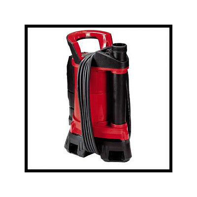 Schmutzwasserpumpe GE-DP 6935 A ECO, Tauch- / Druckpumpe (rot/schwarz, 690 Watt)