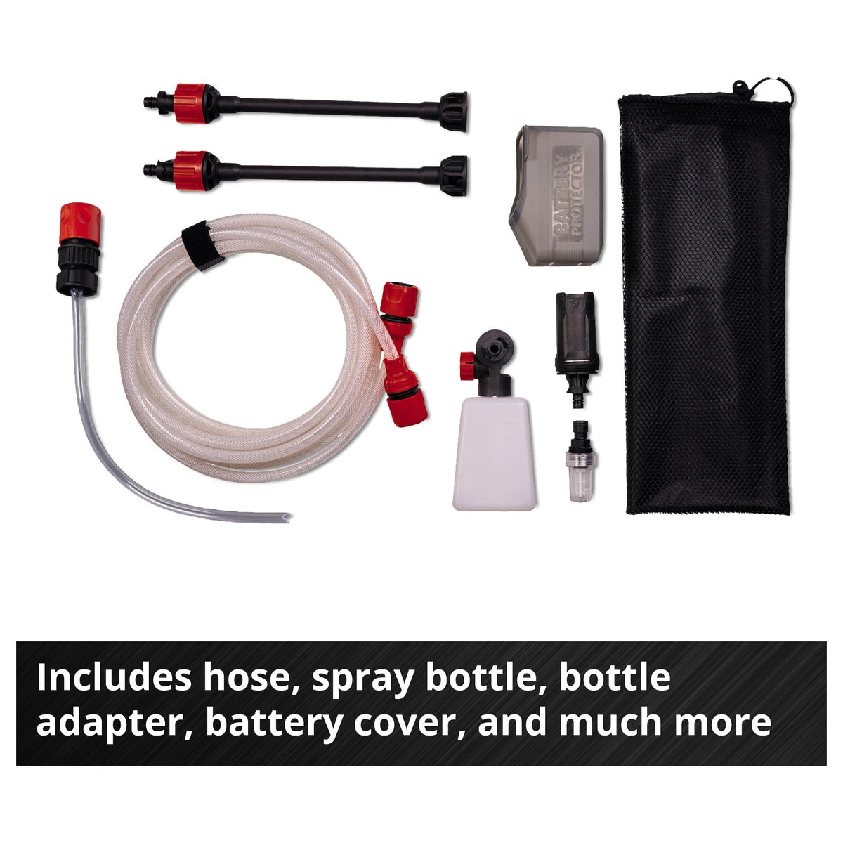 Power X-Change Akku-Druckreinigerpistole HYPRESSO 18/24-1, 18Volt (rot/schwarz, ohne Akku und Ladegert)