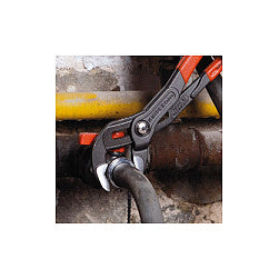 Cobra 87 01 150, 150mm, Rohr- / Wasserpumpen-Zange (schwarz/rot, Wasserpumpenzange, 11-fach verstellbar)