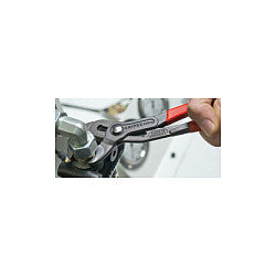 Cobra 87 01 150, 150mm, Rohr- / Wasserpumpen-Zange (schwarz/rot, Wasserpumpenzange, 11-fach verstellbar)
