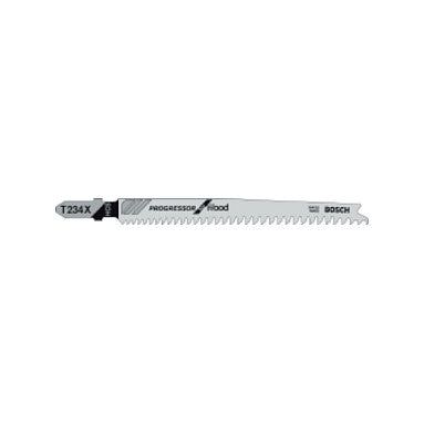 Powertools Stichsgeblatt T 234 X Progressor for Wood, 117mm (25 Stck)