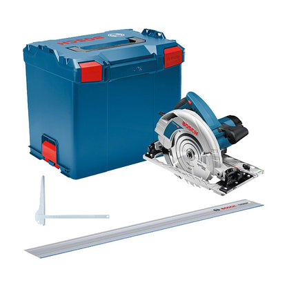 Powertools Handkreissge GKS 85 G Professional (blau, 2.200 Watt, L-BOXX, Fhrungsschiene FSN 1400)