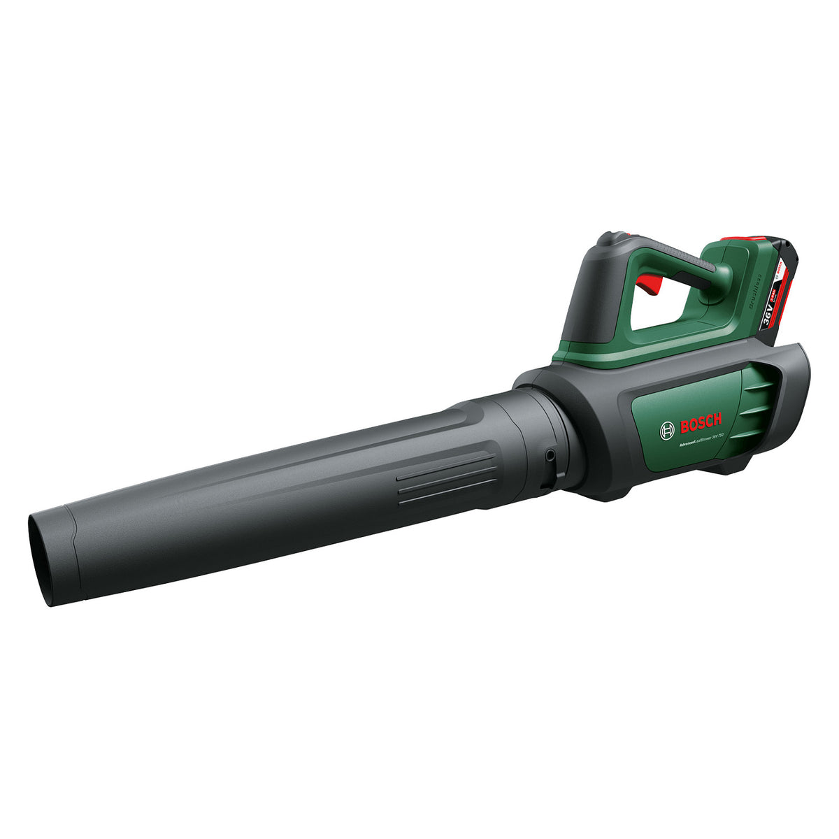 Powertools Akku-Laubblser Advanced LeafBlower 36V-750 (grn/schwarz, Li-Ionen Akku 2,0Ah, POWER FOR ALL)